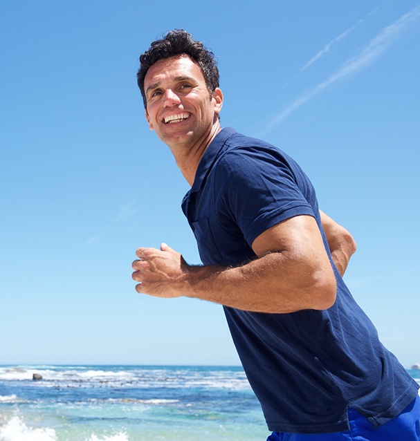 Healthy Man running